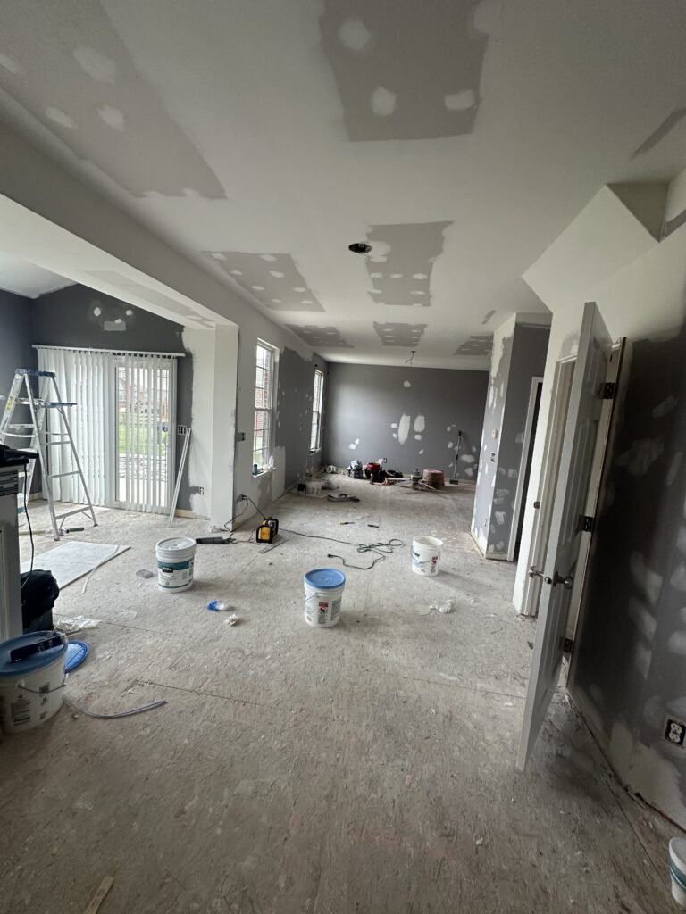 Unfinished interior room renovation Home interior construction | The Bearded Contractorproject. | The Bearded Contractor